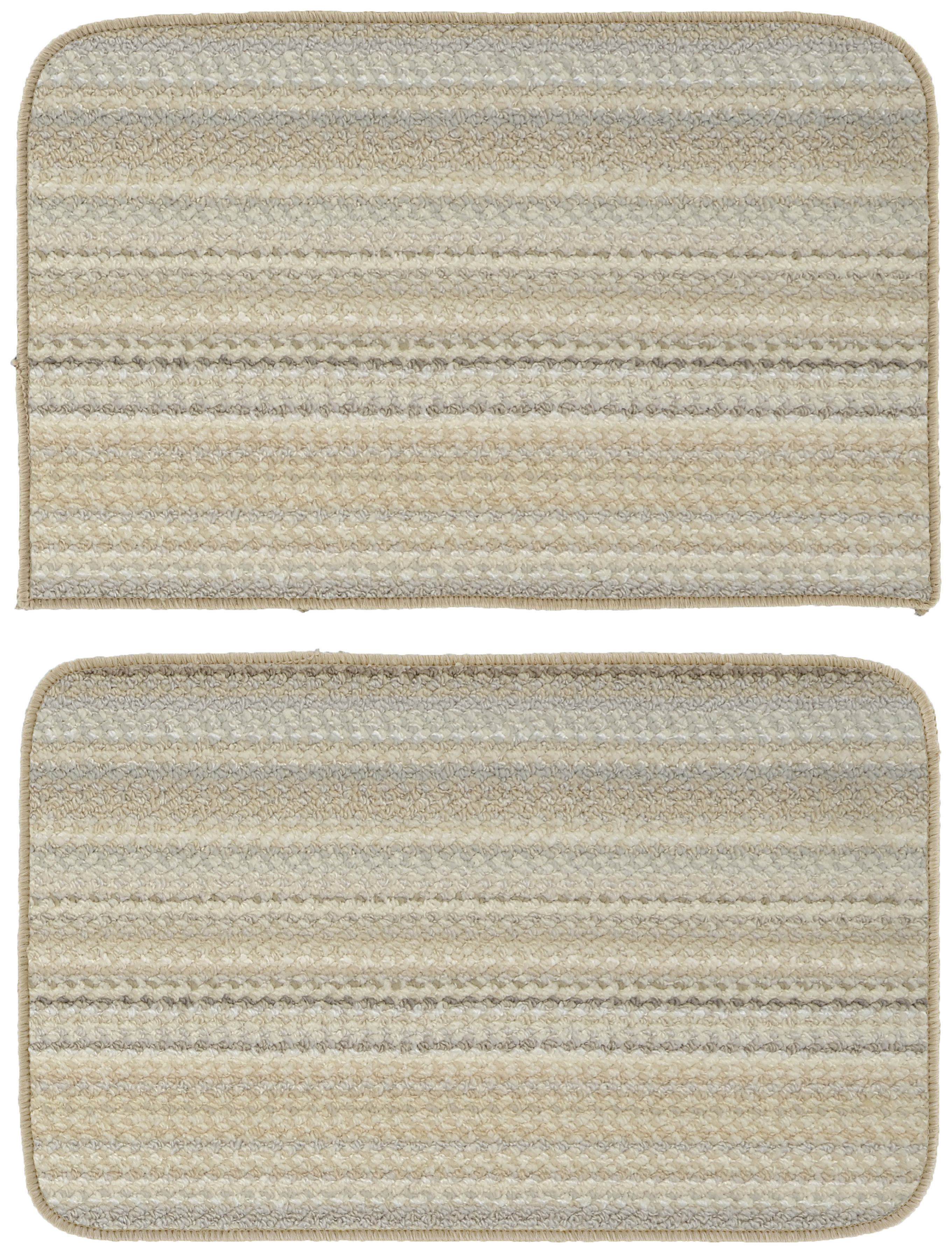 Garland Rug Striped Machine Made Tufted Novelty 1'6" x 2'3